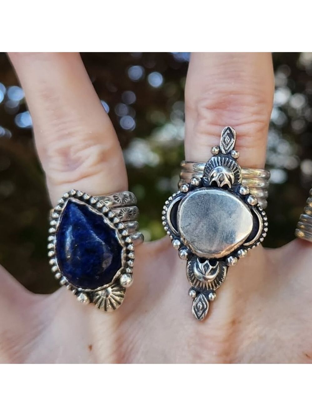 Lapis Sterling Silver Ring